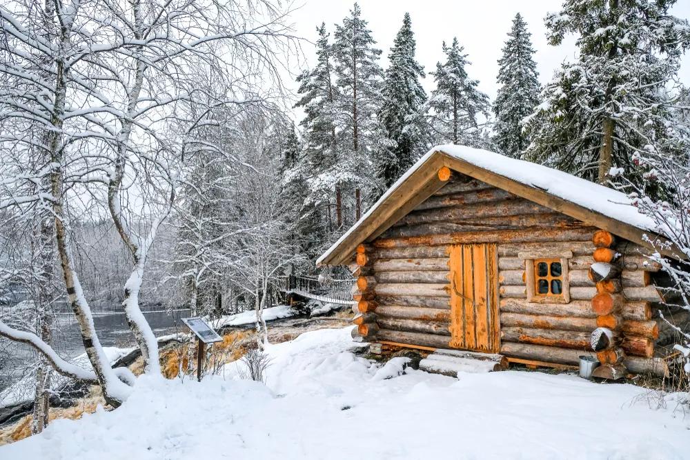Карельская избушка