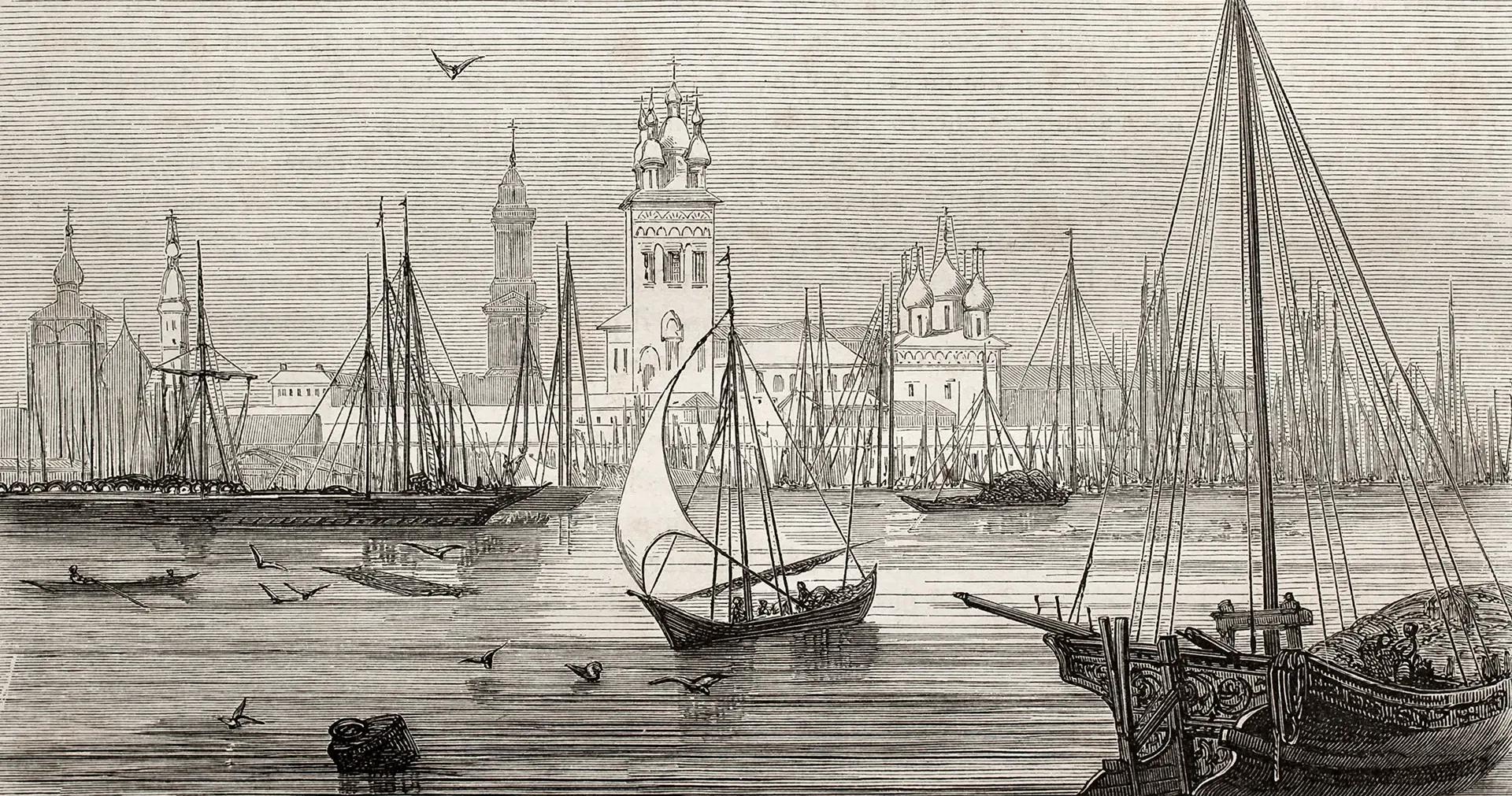 Астрахань в 19 веке