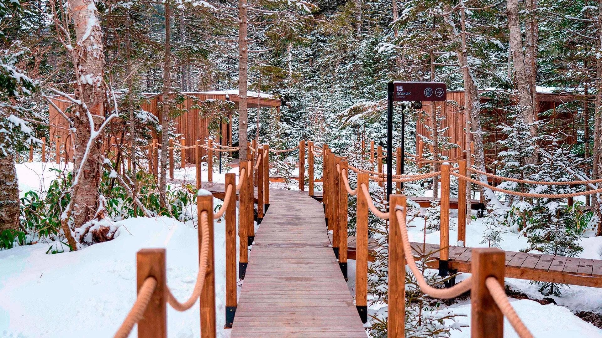 Фото предоставлено глэмпингом Kunashir Resort & Natural Spa