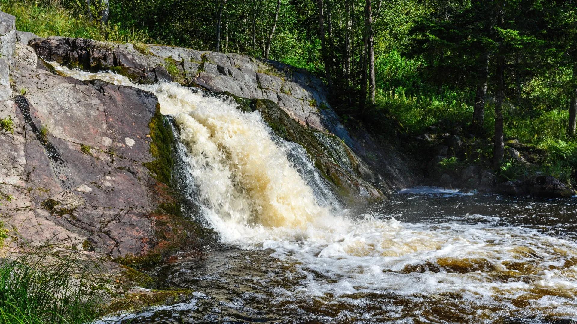 Водопад Юканкоски