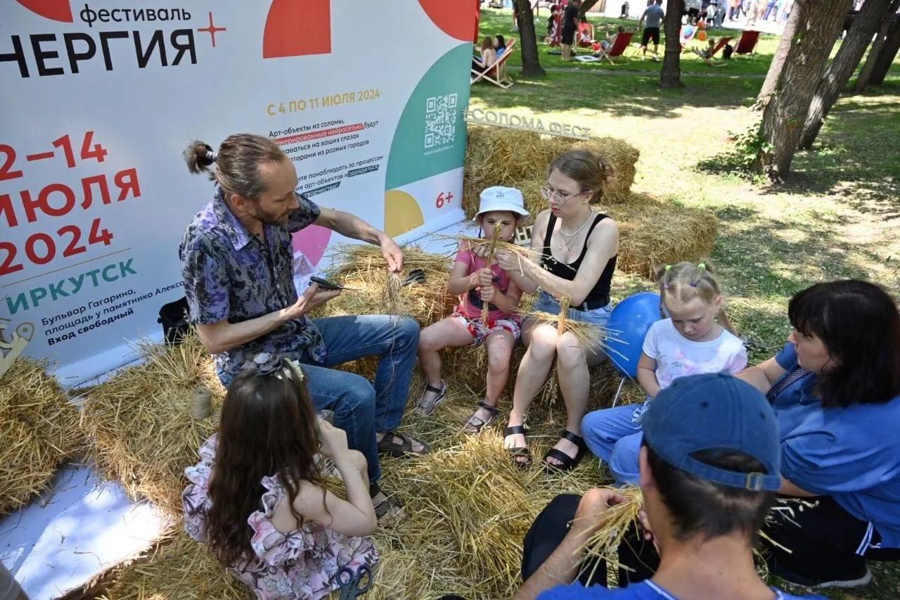 Интерактивы для детей на гастрофестивале "Сытый бабр"