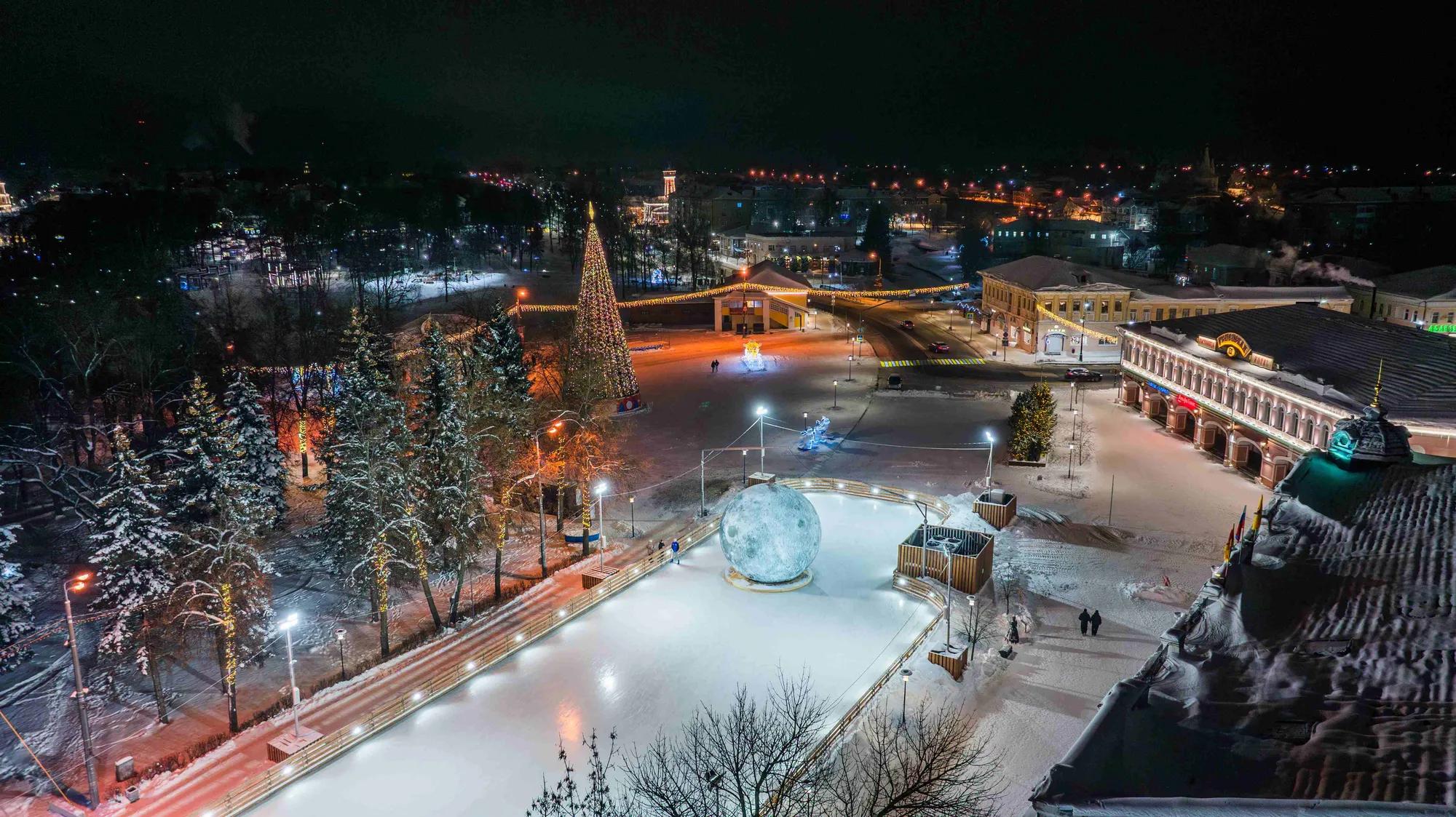 Новогодние гуляния и Рождественские ярмарки в городах Золотого кольца. Углич