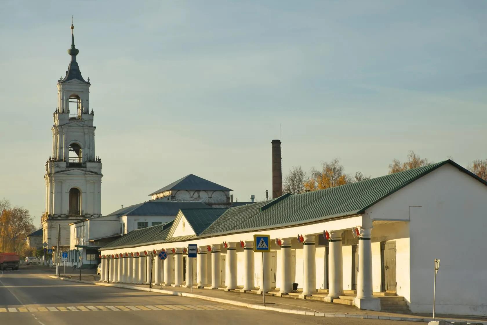 Торговые ряды в Нерехте / Фото: shutterstock.com