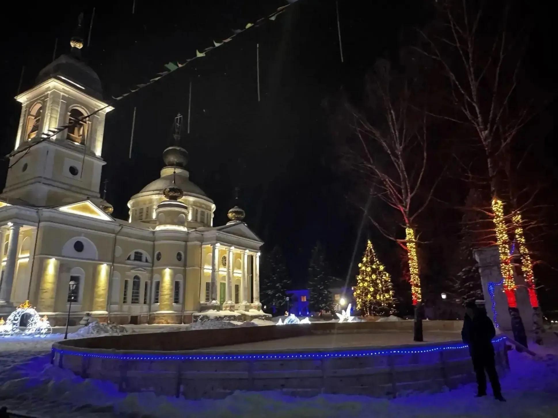 Новогодние гуляния и Рождественские ярмарки в городах Золотого кольца. Мышкин