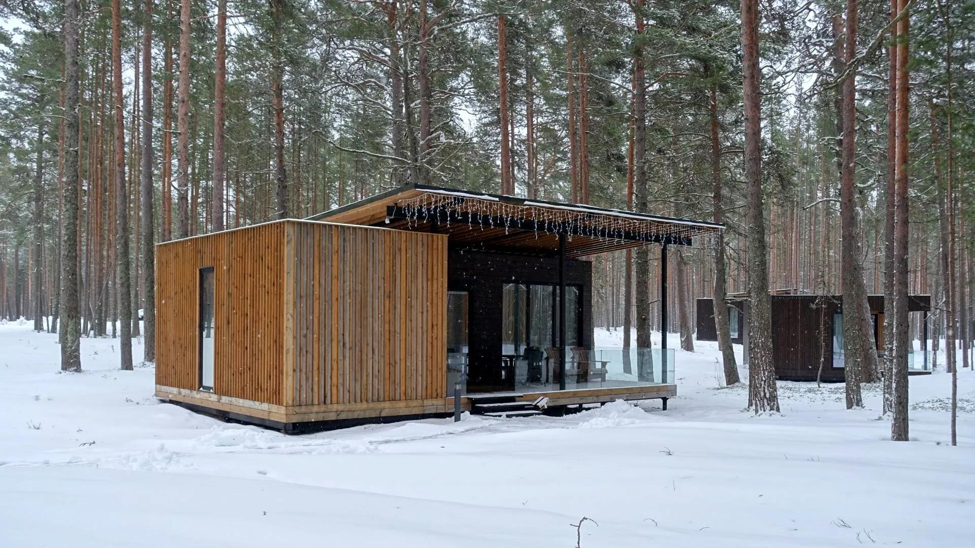 Отель Точка на карте Видлица_снаружи