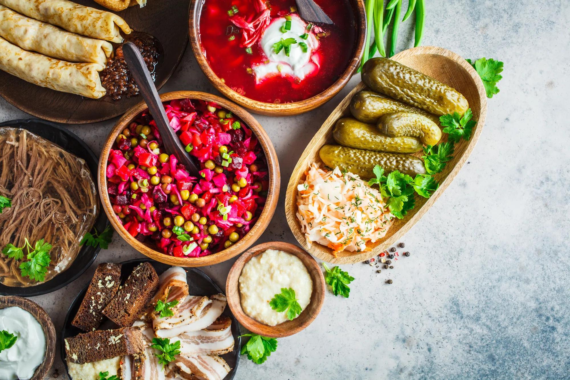 русская кухня