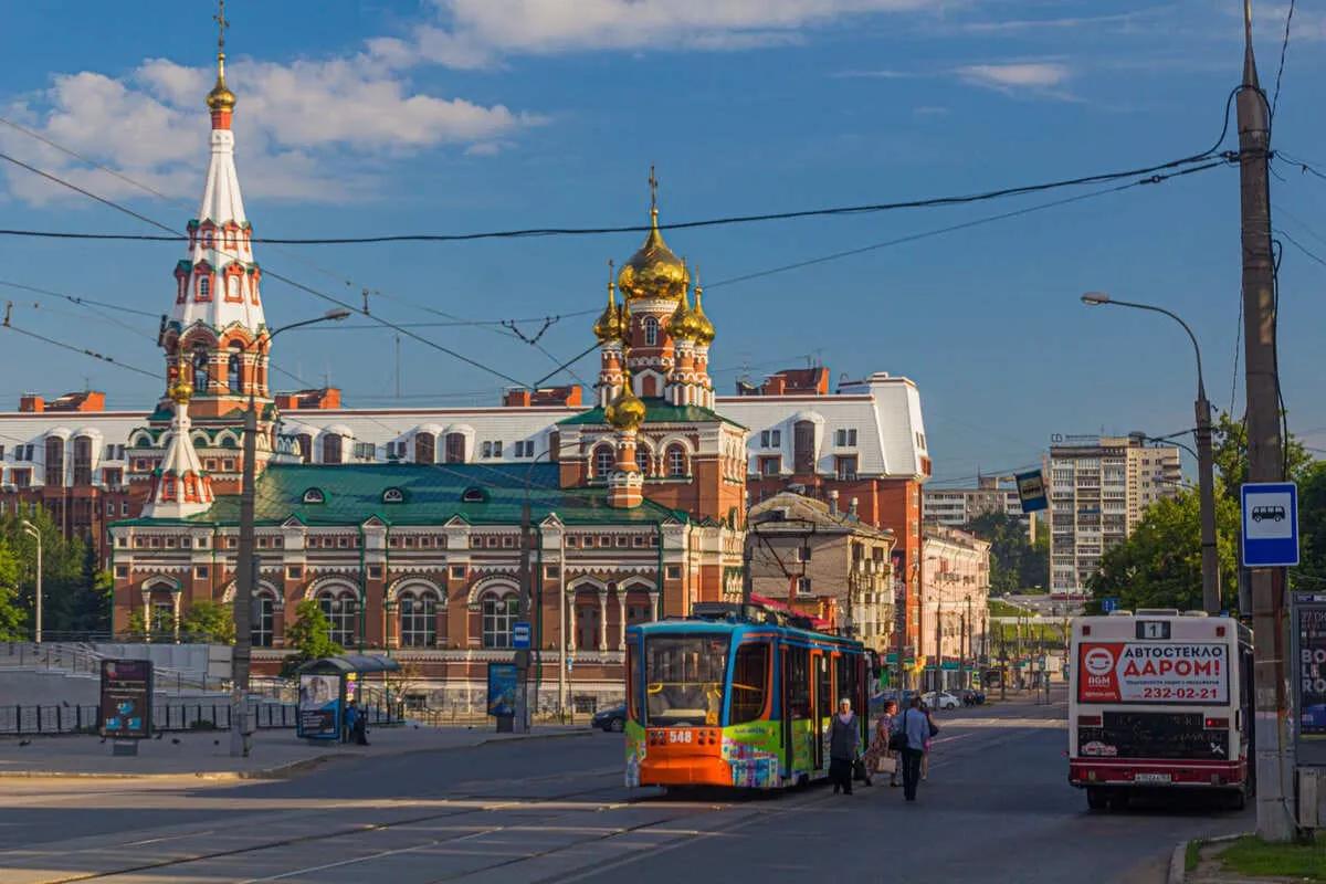 Вознесенский храм в центре Перми