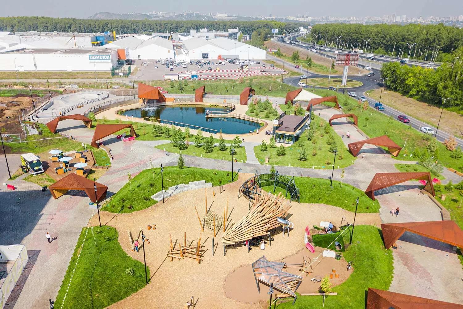 Уфа. Парк Мега