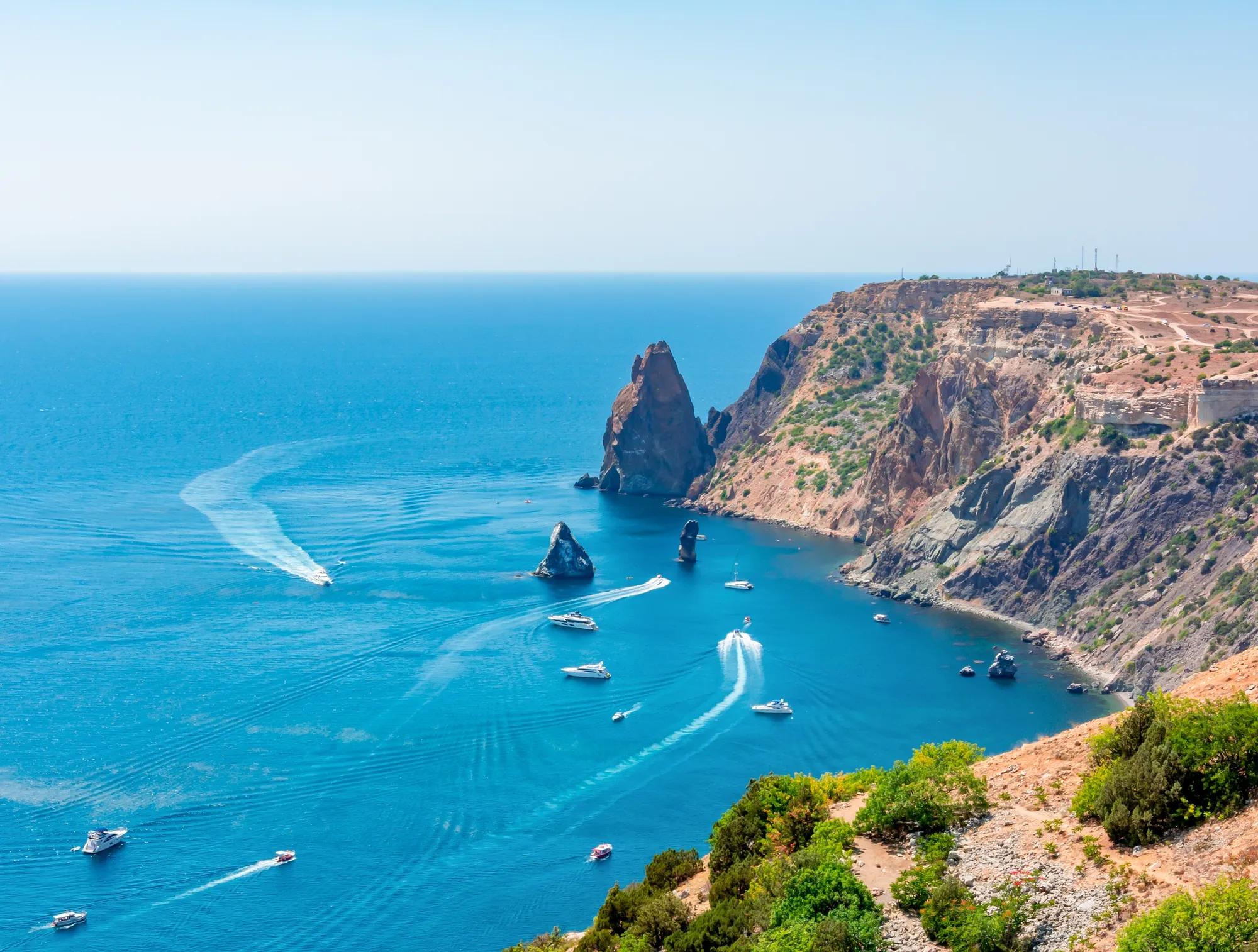 Мыс Фиолент в Севастополе. Фото: Shutterstock / Mistervlad